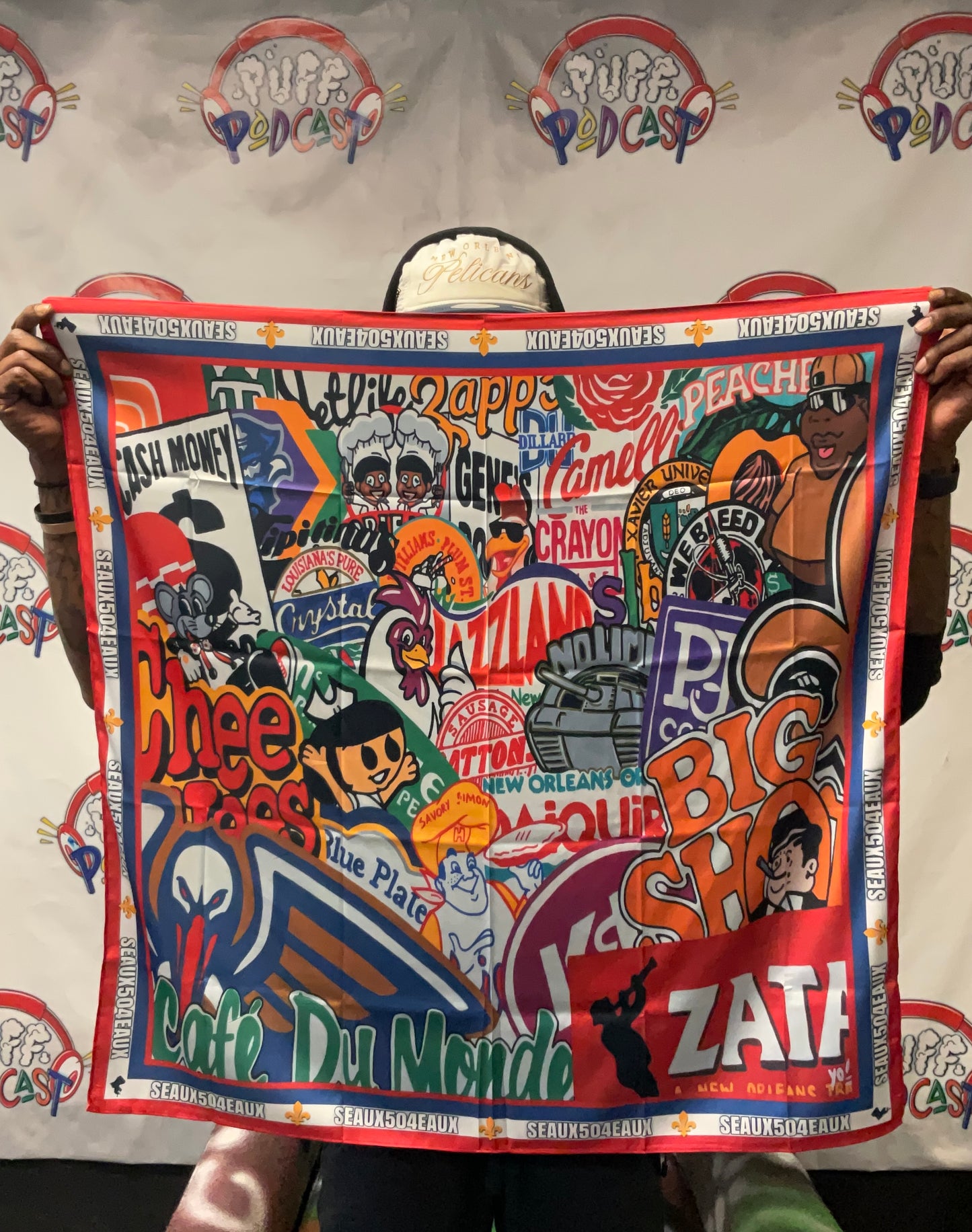Seaux504eaux Scarf