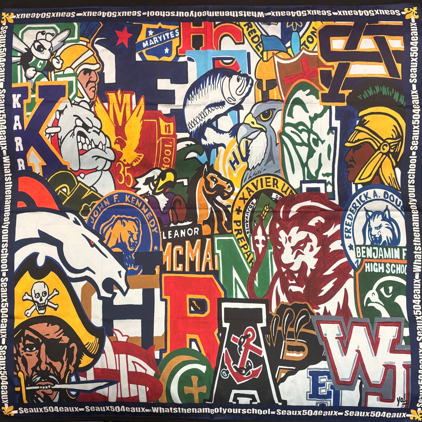 What’s the name of your school Scarf
